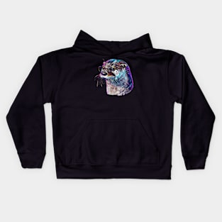 Smart & Playful: The Otter with the A+! Kids Hoodie